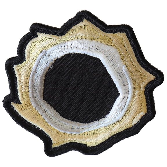 Bullet Hole Patch Green Metal