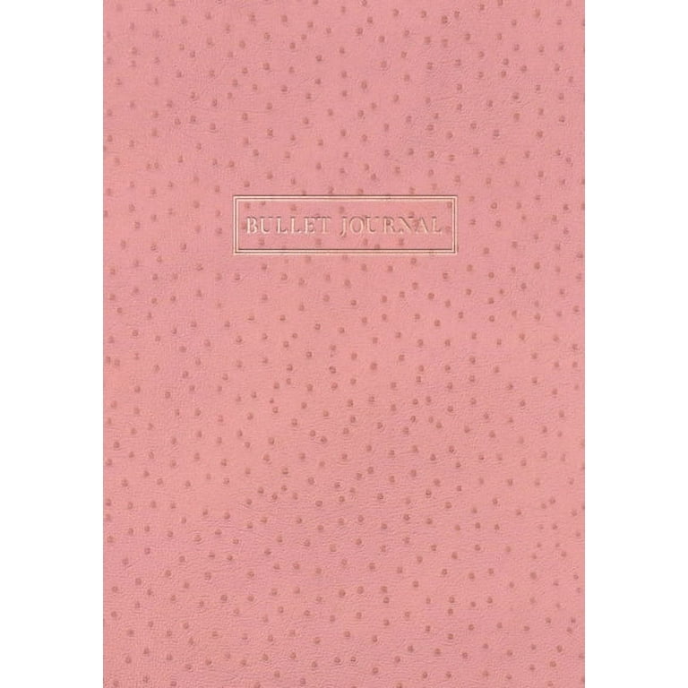Bullet Journal: Classic Executive Dotted Grid Notebook - Pink 