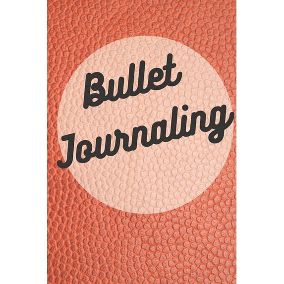 Bullet Journaling: Embossed Style Lettering - Softcover - 120 College-ruled Pages - 6 x 9 size (Leather Style Collection - Journal, Noteb