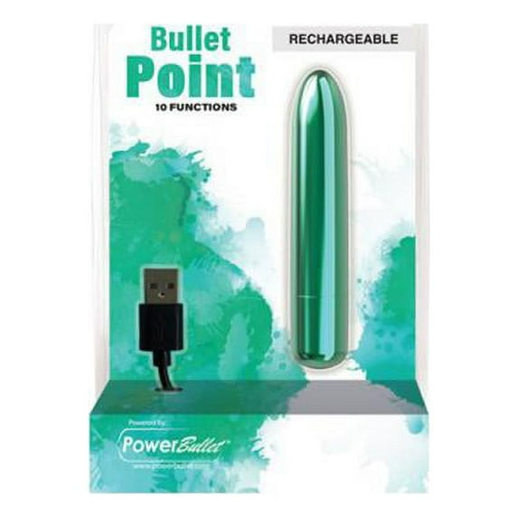 Power Bullet Point Rechargeable - Teal