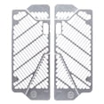 thumbnail image 1 of Bullet Proof Designs Radiator Guards Silver, 1 of 2