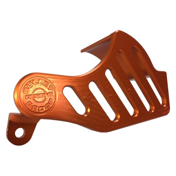 Bullet Proof Designs Rear Brake Caliper Guard Orange