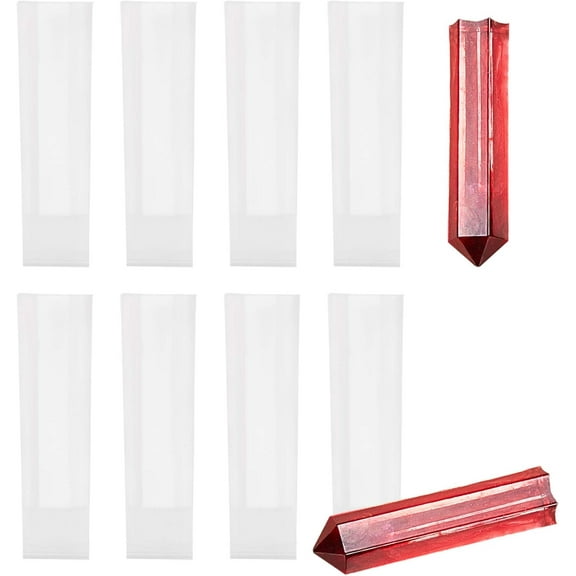 Bullet Shape DIY Silicone Molds Resin Casting Moulds Jewelry Making DIY Tool For UV Resin Epoxy Resin Jewelry Making White 49x15mm Inner Size: 10mm