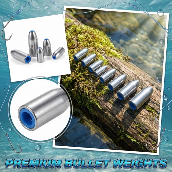 Bullet Sinkers 20g with Protective Plastic Coating for Carolina Rig Texas Rig Fishing Lure Weight Drop Shot Setup 10 Pack for Freshwater Saltwater Anglers