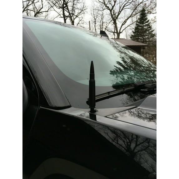 Bullet Style 0.5 Cal Black Antenna Mast AM/FM for GMC SIERRA 2006-2023 Brand New