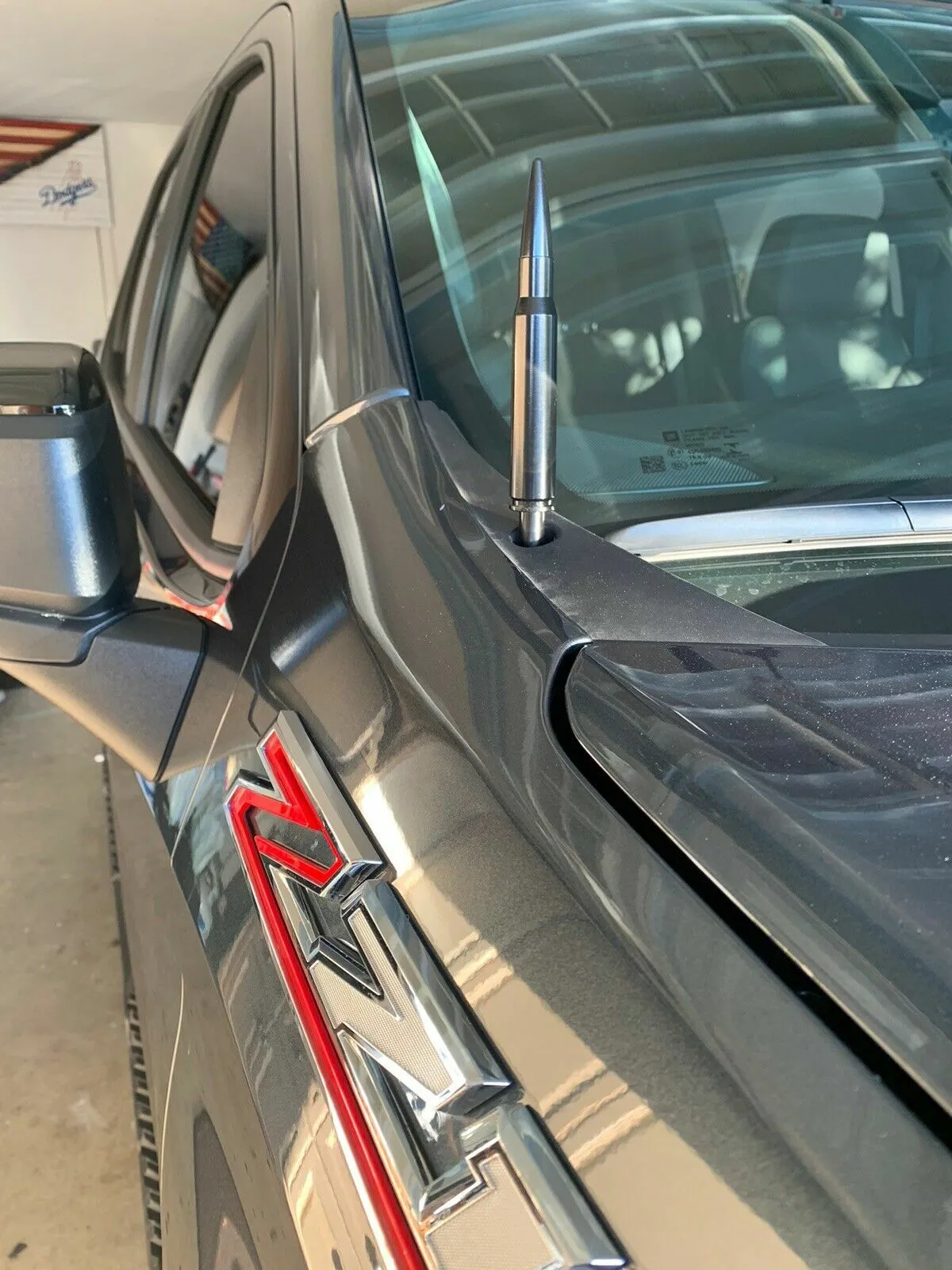Bullet Style 0.5 Cal Black Antenna Mast Power for CHEVY SILVERADO 2006 ...