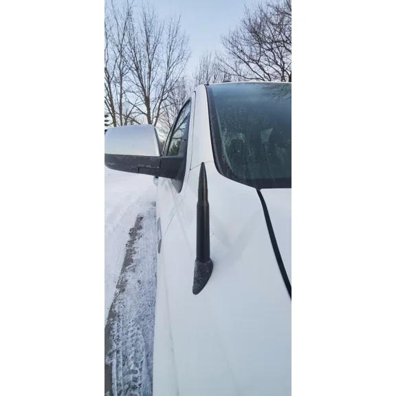 Bullet Style 0.5 Cal Black Antenna Mast Rod AM/FM for TOYOTA TUNDRA 2000-2020 Brand New