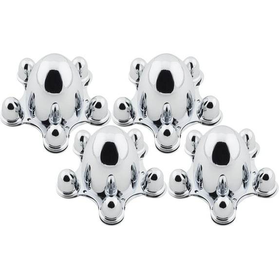 Bullet-Style Spider Cap Wheel Hub Cover Kit, 5 on 4.5 Inch