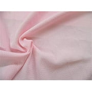 Bullet Textured Liverpool Fabric 4 Way Stretch Pastel Pink R32