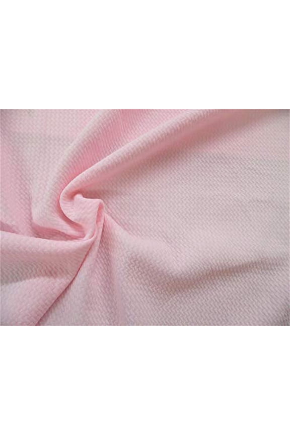 Bullet Textured Liverpool Fabric 4 Way Stretch Pastel Pink R32