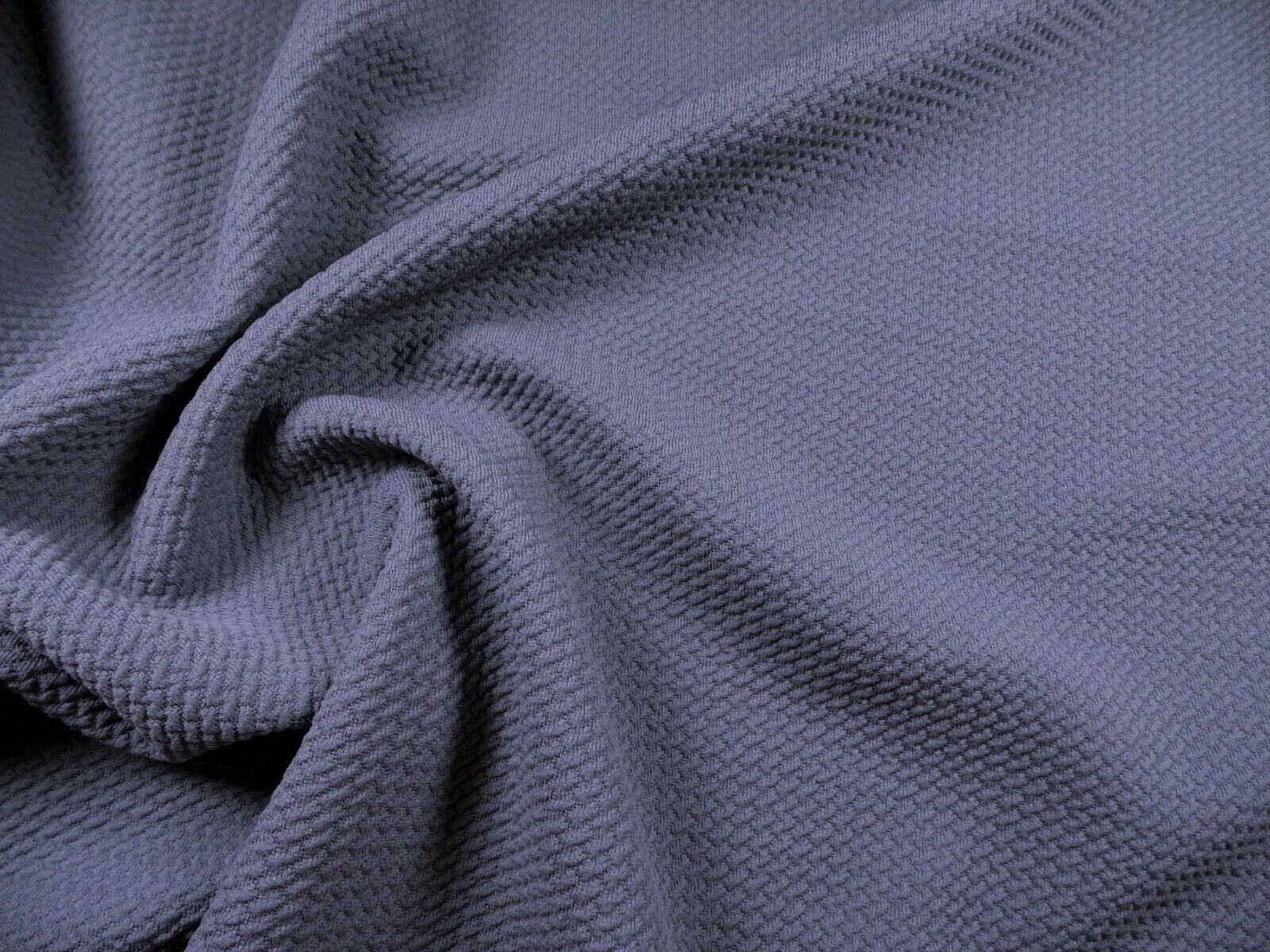 Bullet Textured Liverpool Fabric 4 way Stretch Dark Gray X43 (10 Yard Lot (continuous))