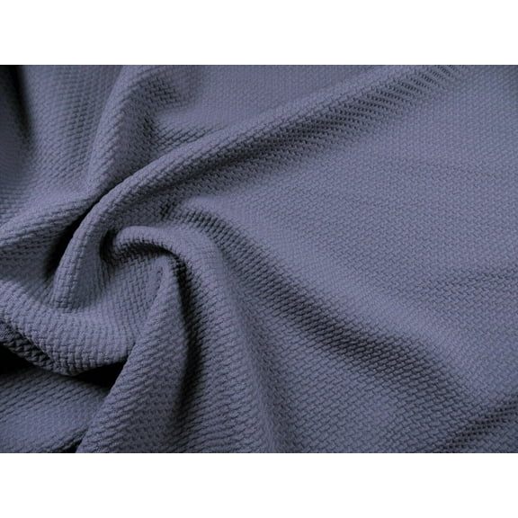 Bullet Textured Liverpool Fabric 4 way Stretch Dark Gray X43 (Yard)
