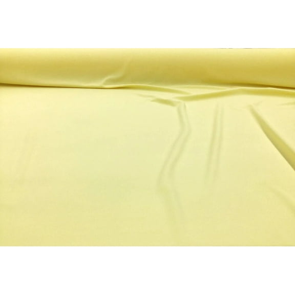 Bullet Textured Liverpool Fabric 4 way Stretch Pastel Yellow R31 (Yard)