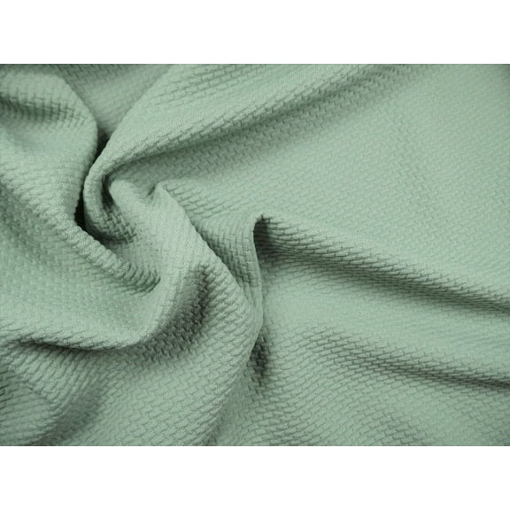 Bullet Textured Liverpool Fabric 4 way Stretch Sage Green X63 (Yard)