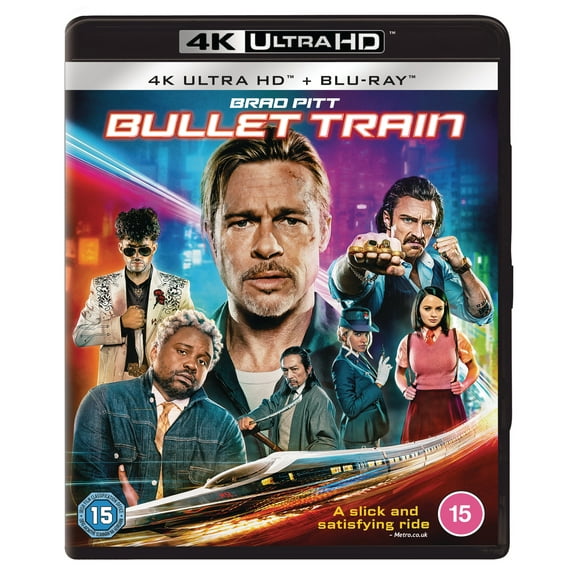 Bullet Train (2 Discs - UHD & BD) (4K Ultra HD) Logan Lerman Michael Shannon Masi Oka Joey King
