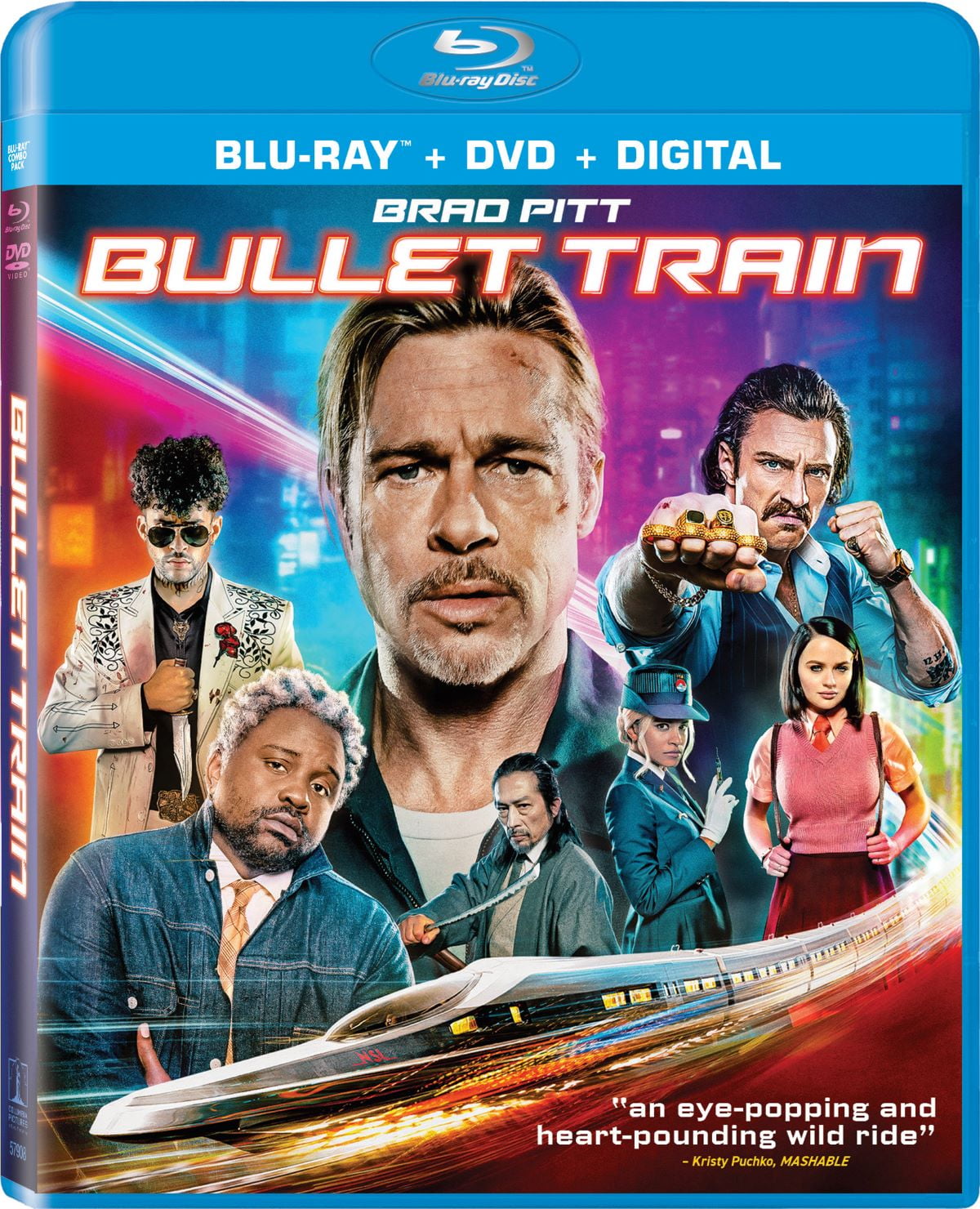 2024人気新作 Starring Set, Movie Action - Train Bullet Brad (Blu-Ray Pitt K-POP・アジア