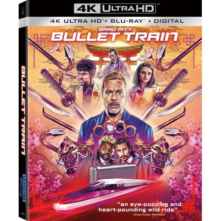 Bullet Train - (UHD + Blu-ray + Digital with Exclusive O-Sleeve)