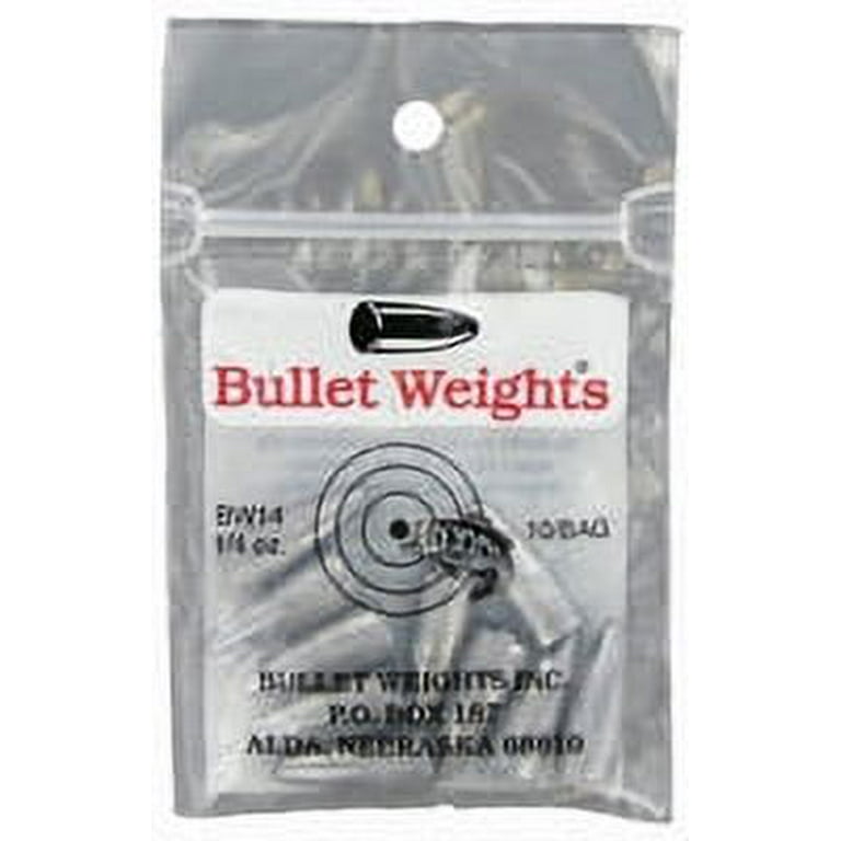 Bullet Weights® BW14-24 Lead Bullet Weight Size 1/4 oz Fishing Weights