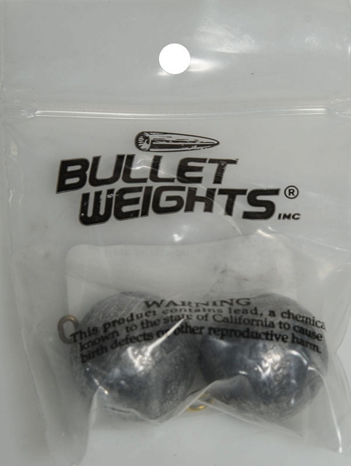 Bullet Weights® Cannon Ball 4 Oz., 2 sinkers 