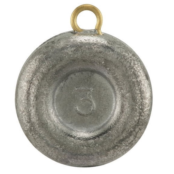 Bullet Weights® DSI3-24 Lead Disc Sinker Size 3 oz Fishing Weights