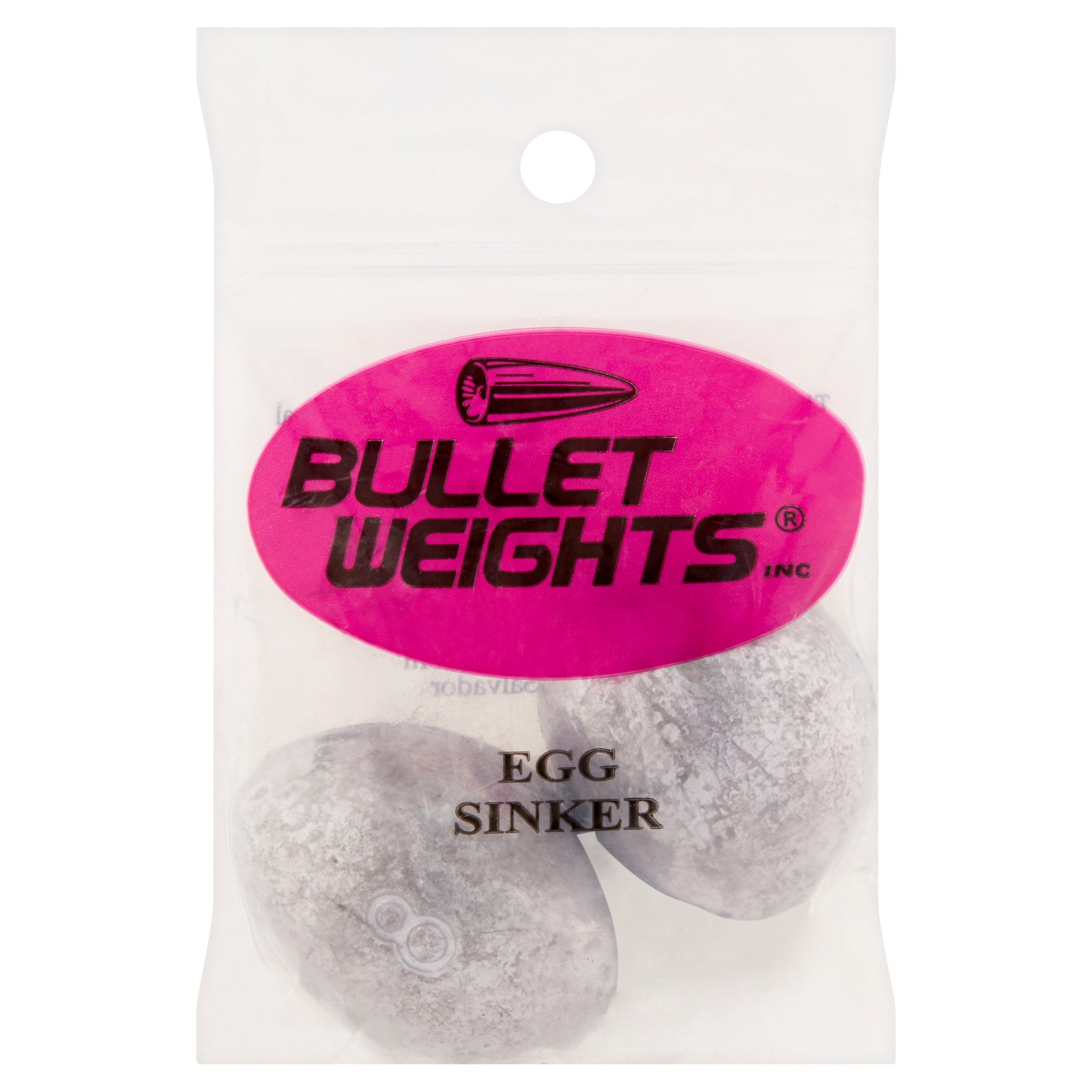 Bullet Weights® Egg Sinkers 8 Oz., 2 sinkers