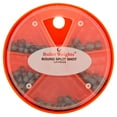 thumbnail image 1 of Bullet Weights® SSA-16 Lead Round Split Shot Assortment Fishing Weights, 1 of 5