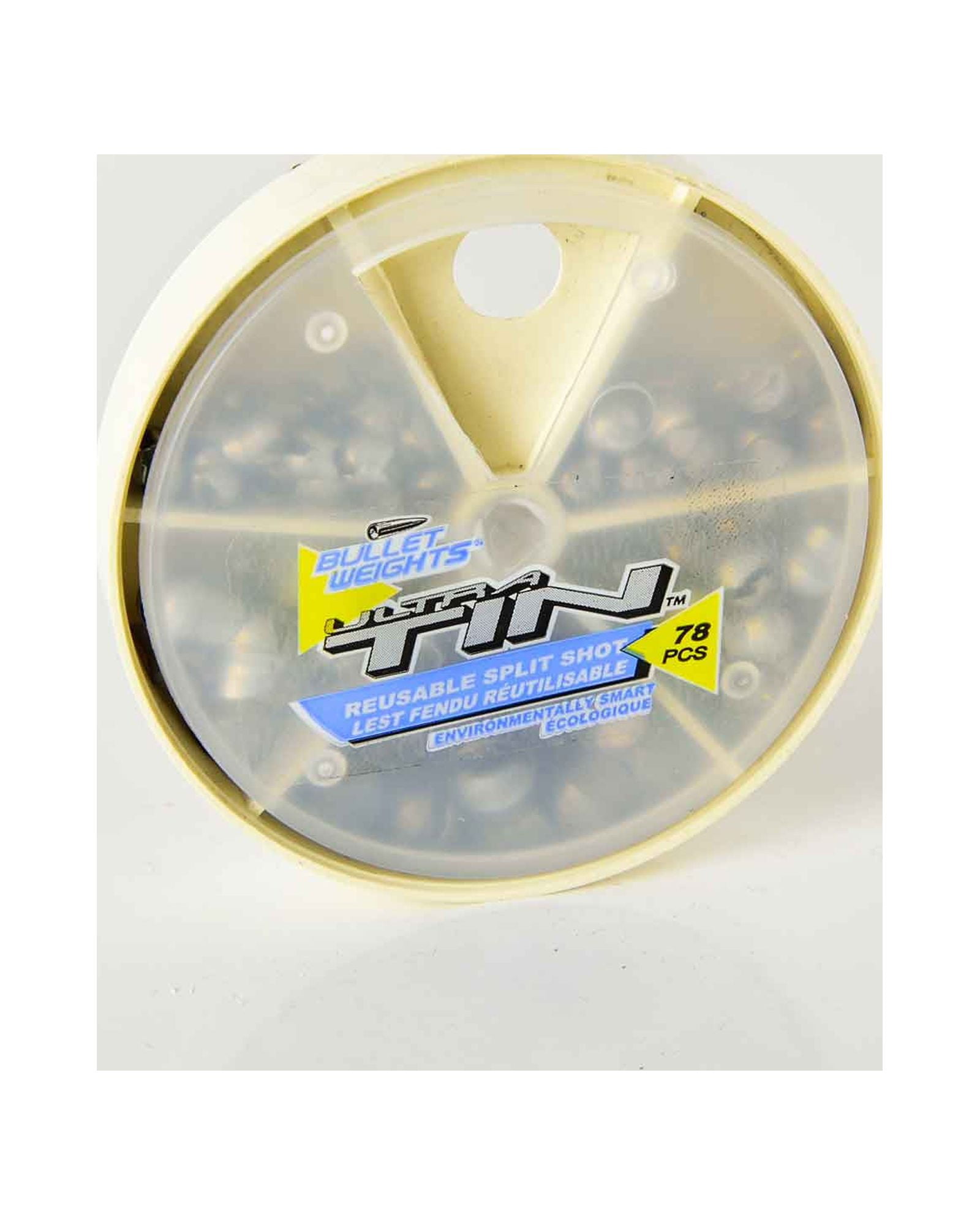 Bullet Weights Ultra Tin Split Shot Skillet 78 Pieces