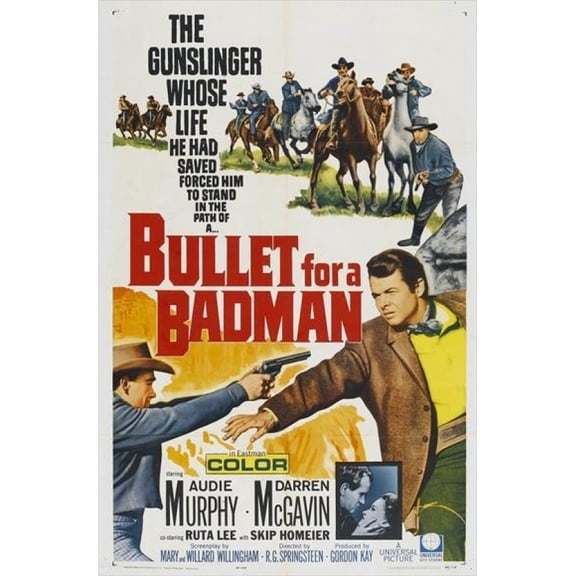 Bullet for a Badman Movie Poster (11 x 17)