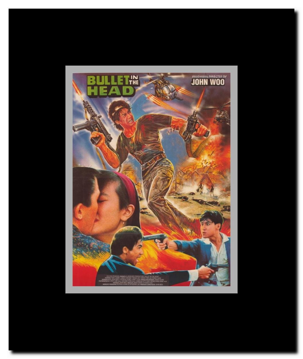 Bullet in the Head Framed Movie Poster