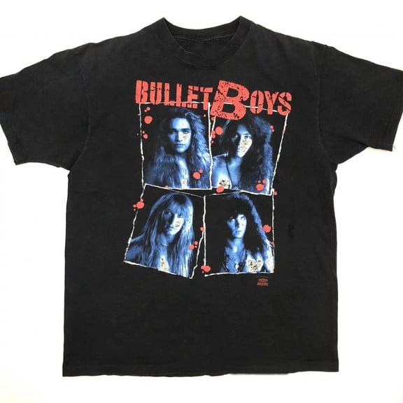 BulletBoys Gift For Fans Black T-Shirt Cotton All Size TH512
