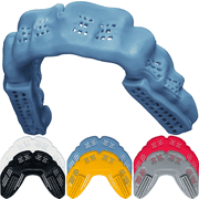 BulletProof: World’s Thinnest Sports Mouth Guard is 3X Stronger! Football Mouthpiece BJJ Mouthguard Lacrosse Basketball MMA Boxing Wrestling Adult Youth Kids Men Women Girl Night Guard Braces