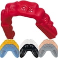 thumbnail image 1 of Bulletproof: World’s Thinnest Most Breathable Mouthguard is 3X Stronger! Football MMA Hockey Rugby Basketball BJJ Lacrosse Boxing Sports Mouth Guard Grinding Teeth. Men Women Adult Braces, 1 of 8