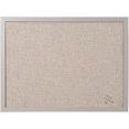 thumbnail image 1 of Bulletin Board, 18" x 24", Grey Fabric Message Board, Gray MDF Frame (FB0470608), 1 of 8