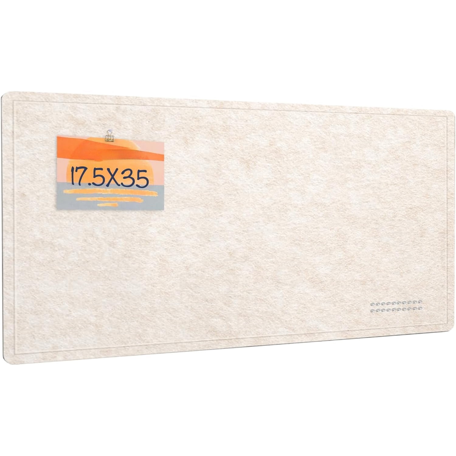 Myst Design Bulletin Board, 35 X 17 1/2 Inches Felt Board - Decorative - View #13