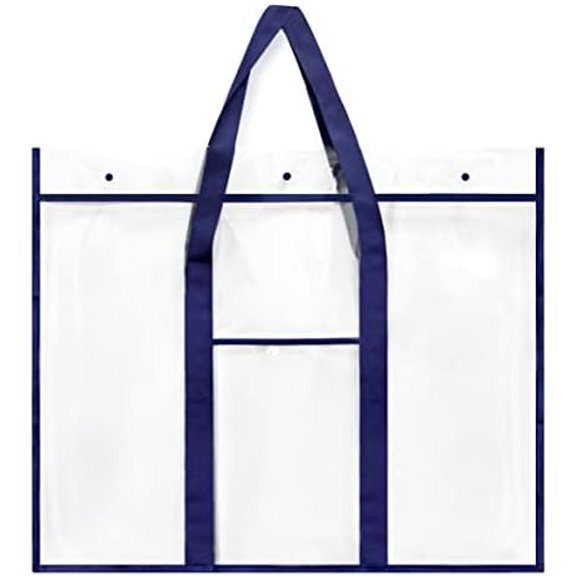 Bulletin Board Poster Art PVC Storage Pocket Chart with Accessories’ Pocket (30.5" x 24.8")