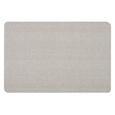 Quartet 3' X 2' Fabric Bulletin Board - Frameless Gray Pin Board For Office Or Home