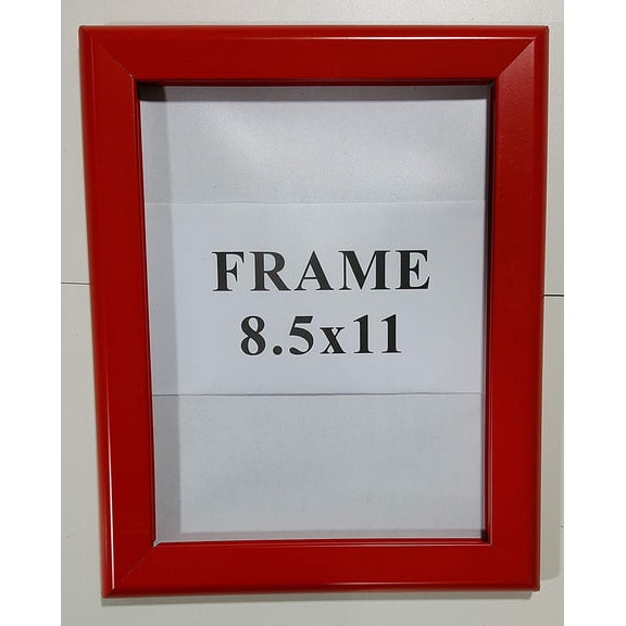 Bulletin Frame 8.5x11 Inches Front Loading Quick Poster Change, Wall Mounted, HEAVY DUTY