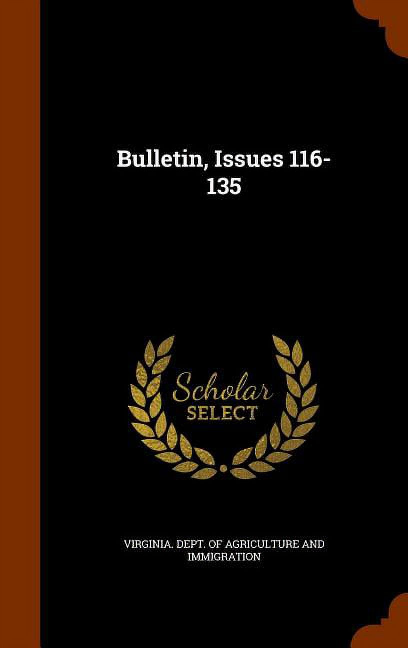 Bulletin, Issues 116-135 (Hardcover)