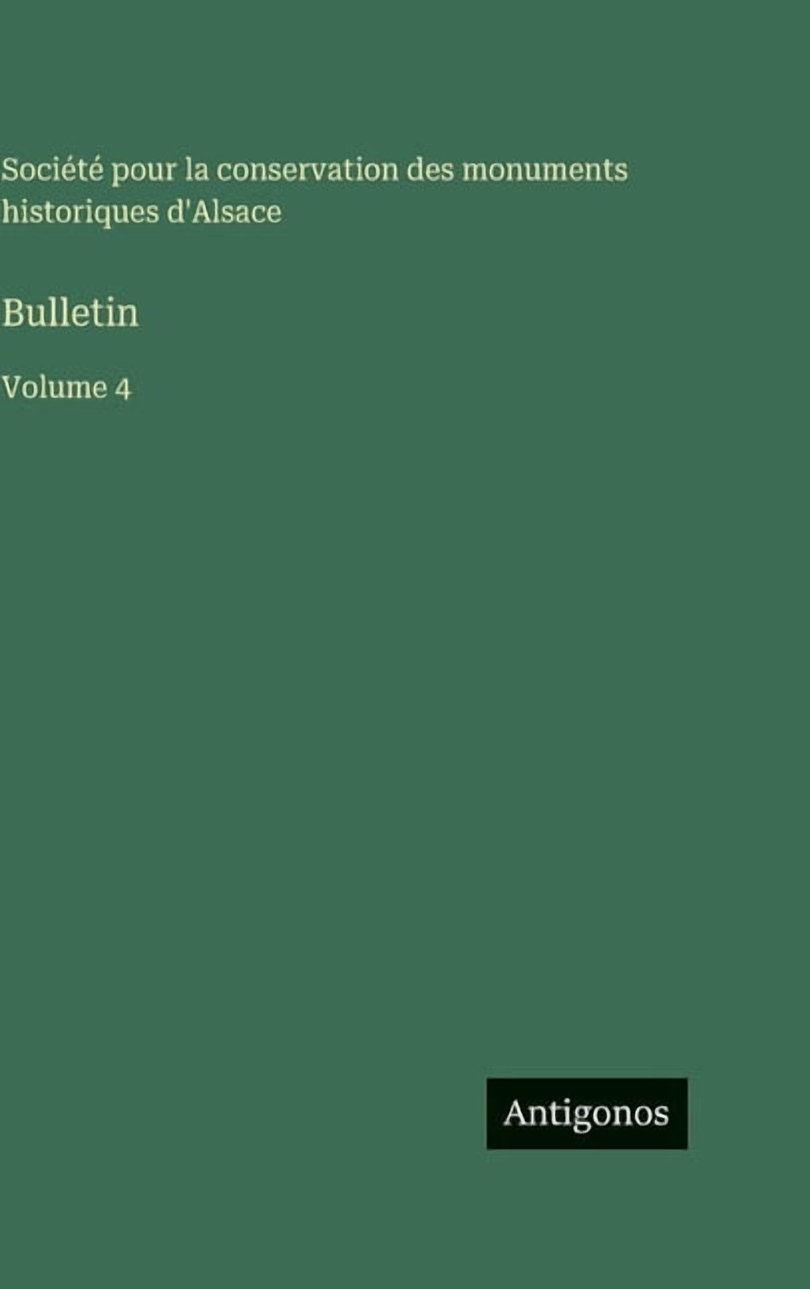Bulletin: Volume 4, (Hardcover)