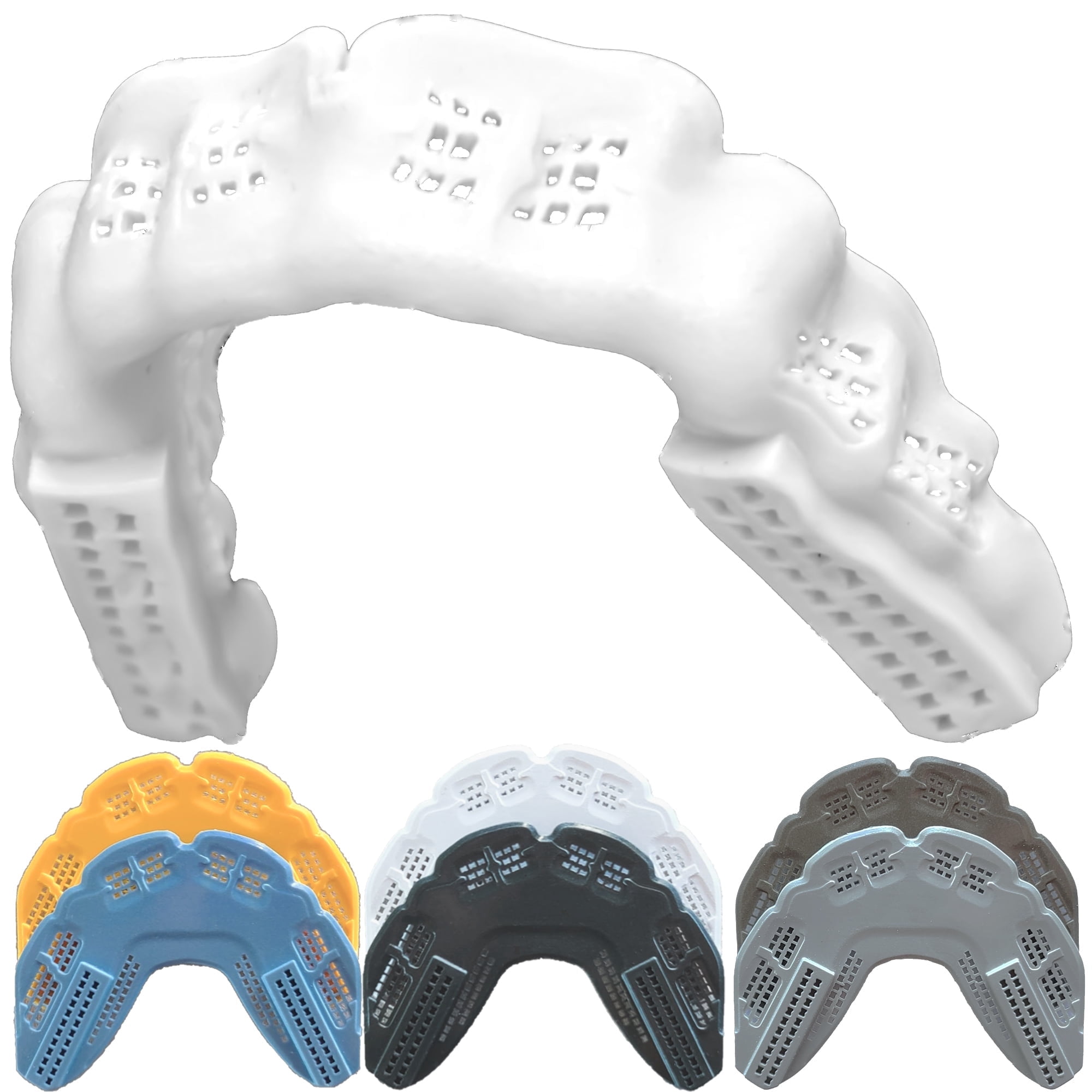 Bulletproof MMA Boxing Mouth Guard is 3X Stronger! Fighting Mouthguard Martial Arts Mouthpiece Karate Muay Thai Taekwondo Sparing Wrestling BJJ Jiu Jitsu Mouth Piece Men Women Adult Youth