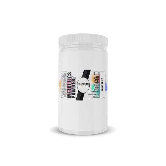 Bulletproof Metallic Pigments (Silver Grey)