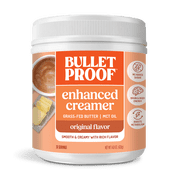 Bulletproof Original Creamer, 14.8 Ounces, Keto Coffee Creamer with MCT Oil and Grass-Fed Butter, Supports Brain Function, Zero Sugar
