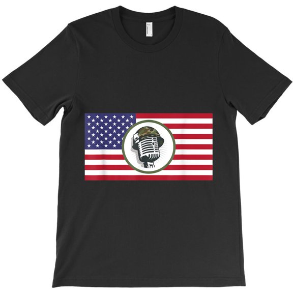 Bulletproof Veteran, A Patriotic Stars And Stripes Military Design Gift G385 Unisex T-Shirt, Up to Size 5XL
