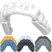 Bulletproof: World’s Thinnest Braces Mouthguard is 3X Stronger! Sports Football Mouthpiece for Braces Mouth Guard Youth Basketball Lacrosse Boxing BJJ Kids Wrestling Karate Hockey Grinding Thin
