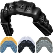 Bulletproof: World’s Thinnest Youth Mouth Guard is 3X Stronger! Flag Football Mouthguard Lacrosse Karate Basketball Wrestling BJJ Mouthpiece Boxing Hockey MMA Kids Braces Teeth Grinding Thin