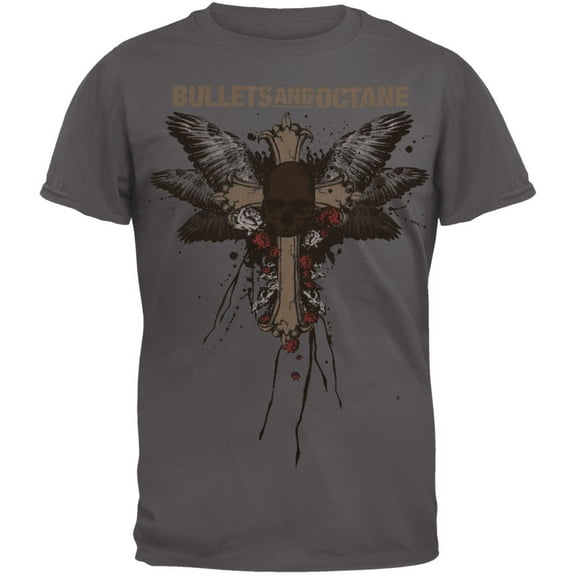 Bullets & Octane Men's Crosswings Short Sleeve T Shirt