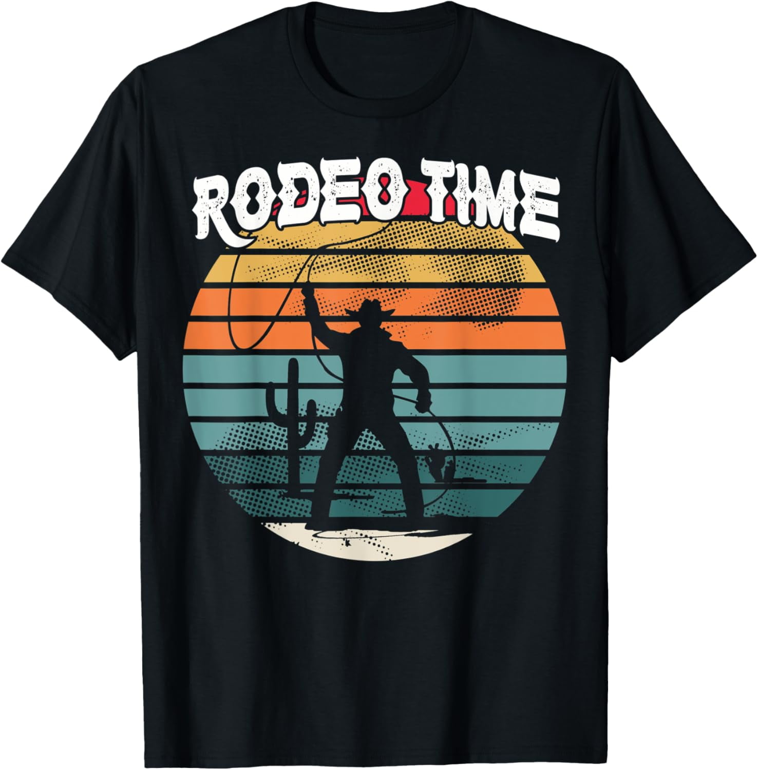 Bullfighters Cowboy Rodeo Time Rodeo Cowboys Bull Riders T-Shirt ...