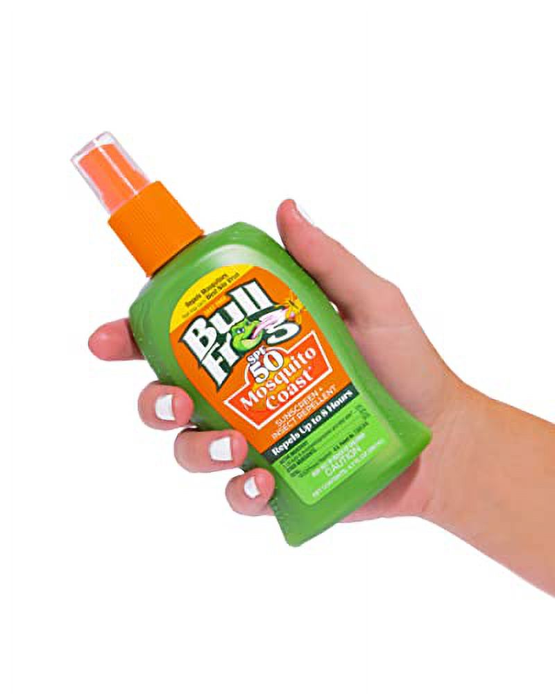 Bullfrog Mosquito Coast Bug Spray Insect Repellent + Sunscreen SPF 50