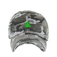 thumbnail image 1 of Bullfrog Vintage Baseball Cap Embroidered Cotton Adjustable Distressed Dad Hat Gray Camo, 1 of 1
