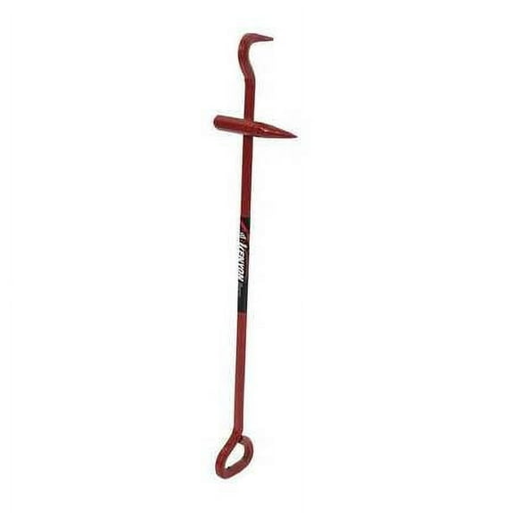 Bullhead All Steel Manhole Cover Lifter, 36 In., With Dig Out Spike